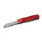 Solingen Schilmesje - RVS Glad - Robuust Handvat - Rood (10 stuks)