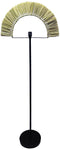 Vloerlamp DKD Home Decor Zwart Natuurlijk Jute Ijzer 50 W 220 V 56 x 26 x 152 cm