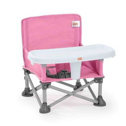 BRIGHT STARS Booster Seat, Groen, Opvouwbaar, Draagbaar, Reis, Lichtgewicht en Gemakkelijk Schoon...