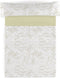 Set beddengoed Alexandra House Living Circe Crème Bed van 90 3 Onderdelen