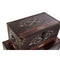 Set decoratieve dozen Home ESPRIT Multicolour Hout Canvas