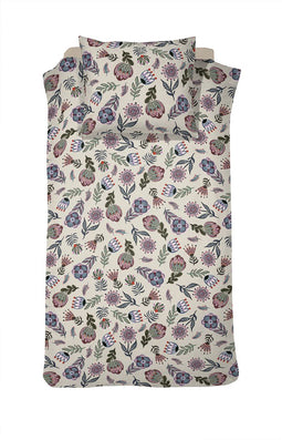 Cinderella Dekbedovertrekset satijn 140 x 200/220 cm cocon multi