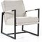 Furnilux - Fauteuil Isaac - Fauteuils Met Armleuning - Fauteuil Relax - Lounge Stoel - Beige Brave