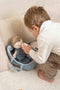 Little Dutch Babypop Jim - Pluche-pop - 30 cm - Inclusief wiegje en toebehoren