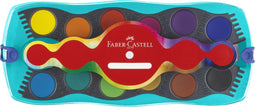 Faber-Castell waterverf - doos Connector - 12 kleuren +1 tube wit - FC-125003
