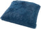 Dutch Decor FLUFFY - Sierkussen 45x45 cm - superzacht - effen kleur - Provincial Blue - lichtblauw - Inclusief binnenkussen