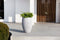 Capi Europe - Vaas elegant deluxe Clay NL - 51x72 - Ivoor - Opening Ø31 - Bloempot voor binnen en buiten - Levenslang garantie - Breukbestendig - 100% Recyclebaar - CO2 Neutraal geproduceerd - KIVC1138