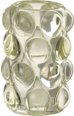 J-Line kaarshouder Bollie - glas - groen