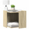 vidaXL - Kattenbakkast - 53x53x51 - cm - bewerkt - hout - zwart