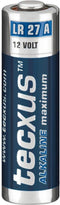 LR27 Een alkalinebatterij L828, 12 volt, afmetingen 28,8 x 8 mm