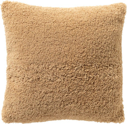 Dutch Decor CARA - Kussenhoes 45x45 cm - Pebble - beige - met rits - zonder binnenkussen