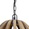 Light & Living Haranka Hanglamp - Bruin - Ø38x46 cm