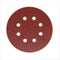Makita - Schuurschijf 125 mm - Aluminiumoxide korrel 80 - Rood