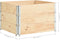 vidaXL - Palletopzetranden - 3 - st - 100x100 - cm - massief - grenenhout