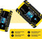 Media Evolution Acculader 12V/24V - Druppellader - Reparatie modus - Geel zwart