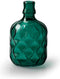 Fles 'dotty' groen h19 d11 cm