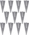 vidaXL - Gaashek - met - palen - 25x1,5 - m - gegalvaniseerd - staal