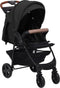 vidaXL - Kinderwagen - 3-in-1 - staal - lichtgrijs