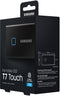 Samsung Portable SSD T7 Touch - Externe SSD 1TB - USB 3.2 Gen2 - Vingerafdrukbeveiliging - Zwart