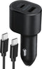 Samsung EP-L5300XBEGEU - Oplader - 60W - 1x USB type-A 1x USB type-C - Sigarettenaansteker - 53,5g