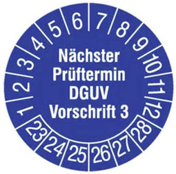 HT Instruments 2002270 Prüfplaketten 30mm Veiligheidscontrolestickers Veiligheidstestplaatjes 30mm 1 stuk(s)