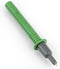 HT Instruments 404-IECV Banaanstekker Bananenbus, Bus 4 mm, Steekaansluiting 4 mm CAT III 1000 V, CAT IV 600 V Groen 1
