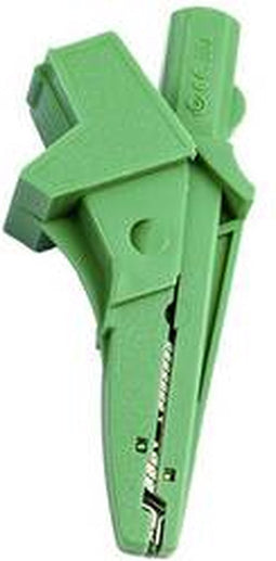 HT Instruments 5004-IECV Banaanstekker Bananenbus, Bus 4 mm, Steekaansluiting 4 mm, Krokodilklem CAT III 1000 V Groen 1