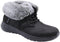 Skechers On-The-Go Joy - Biker Boots - Imitatieleer - Zwart