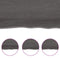 vidaXL - Wandschap - 80x10x2 - cm - behandeld - massief - eikenhout - donkerbruin