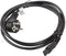 Lanberg CA-C5CA-11CC-0018-BK - Kabel - Ongeaarde plug (C7) naar geaarde plug (C5) - Zwart