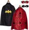 Den Goda Fen Verkleedkledij Spin/Vleermuis - Omkeerbare cape - 110-116cm - 4-6 jaar - Multi