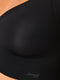 sloggi Zero Feel - Dames Bralette - Gewelfde V-hals - Zwart - Maat L