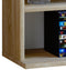 CD DVD kast open vakkenkast Megosa mini sonoma eiken