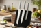 Pan Cook - 5-delige messenset - Ergonomische grip - Houten en RVS varianten