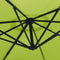 vidaXL - Wandparasol - 290 - cm - appelgroen