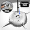 opvouwbare grondbasis met waterzak - past op verenvlaggenmast met een binnendiameter van 0,65 inch -
