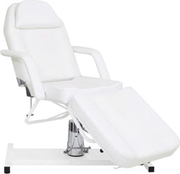 vidaXL - Massagetafel - 180x62x(87-112) - cm - wit