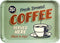 Dienblad Rechthoek - Retro - Fresh Brewed Coffee - Kunststof - 45,8 x 32,5cm