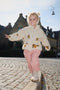 Konges Sløjd Jody Teddy Jacket/Jas met fleece - Mon Grand Citron - Maat 3 jaar