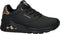 Skechers Uno - Golden Air - Dames Sneakers - Zwart - Maat 37