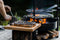 CookKing Multi-functionele Vuurschaal Montana X met Grillrooster 60 cm - Hoge Kwaliteit Staal - Handgemaakt in Europa