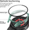 imoshion Screenprotector - Geschikt voor Samsung Galaxy Watch 4 40mm - Full Cover Hard Case / Beschermend Hoesje - Donkergroen
