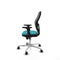 Piqueras y Crespo 2D086N0 - Gaming stoel - Hoogteverstelbaar - Turkoois