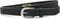 Take-it zwarte riem dames - Dames riemen Smal - Riemmaat 95 - Totale lengte 110 cm - Smalle leren riem dames