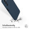 Accezz Samsung Galaxy A14 (5G) - Liquid Silicone Backcover - Schokabsorberend - Donkerblauw