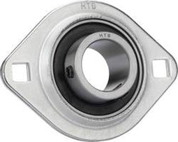 HTB SBPFL 202 Flenslager Plaatstaal Boordiameter 15 mm Gatafstand 63.5 mm