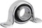 HTB SBPP 205 Staand lager Plaatstaal Boordiameter 25 mm Gatafstand 86 mm
