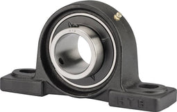 HTB UCP 208 Staand lager Grijs/grauw gietijzer Boordiameter 40 mm Gatafstand 136 mm