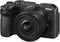 Nikon Z 30 - Systeemcamera - 20,9 MP CMOS - NIKKOR Z DX 12-28mm F/3.5-5.6 PZ VR - Zwart