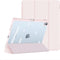 Dux Ducis Tablethoes geschikt voor iPad Air 11 (2024/2025) / Air (2020/2022) Hoesje - Toby Tri-Fold Book Case met Wake/Sleep - Roze